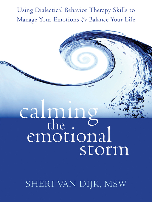 Title details for Calming the Emotional Storm by Sheri Van Dijk - Wait list